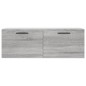 vidaXL Wandschrank Grau Sonoma 100x36,5x35 cm Holzwerkstoff vidaXL Wandschrank Grau Sonoma 100x36,5x35 cm Holzwerkstoff