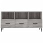 vidaXL TV-Schrank Grau Sonoma 102x36x50 cm Holzwerkstoff vidaXL TV-Schrank Grau Sonoma 102x36x50 cm Holzwerkstoff