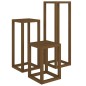 vidaXL 3-tlg. Pflanzenständer-Set Honigbraun Massivholz Kiefer vidaXL 3-tlg. Pflanzenständer-Set Honigbraun Massivholz Kiefer