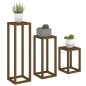 vidaXL 3-tlg. Pflanzenständer-Set Honigbraun Massivholz Kiefer vidaXL 3-tlg. Pflanzenständer-Set Honigbraun Massivholz Kiefer