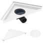 vidaXL Duschablauf 2-in-1 Abdeckung 25×25 cm Edelstahl vidaXL Duschablauf 2-in-1 Abdeckung 25×25 cm Edelstahl