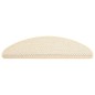 vidaXL Treppenmatten Selbstklebend Sisal-Optik 15 Stk. 65x21x4cm Creme vidaXL Treppenmatten Selbstklebend Sisal-Optik 15 Stk. 65x21x4cm Creme