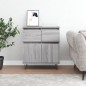 vidaXL Sideboard Grau Sonoma 60x35x70 cm Holzwerkstoff vidaXL Sideboard Grau Sonoma 60x35x70 cm Holzwerkstoff