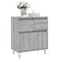 vidaXL Sideboard Grau Sonoma 60x35x70 cm Holzwerkstoff vidaXL Sideboard Grau Sonoma 60x35x70 cm Holzwerkstoff