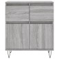 vidaXL Sideboard Grau Sonoma 60x35x70 cm Holzwerkstoff vidaXL Sideboard Grau Sonoma 60x35x70 cm Holzwerkstoff