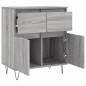 vidaXL Sideboard Grau Sonoma 60x35x70 cm Holzwerkstoff vidaXL Sideboard Grau Sonoma 60x35x70 cm Holzwerkstoff