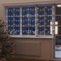vidaXL LED Sternenvorhang Lichterkette 500 LED Blau 8 Funktionen vidaXL LED Sternenvorhang Lichterkette 500 LED Blau 8 Funktionen