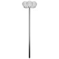 vidaXL Garten-Kandelaber 3-flammig 220 cm vidaXL Garten-Kandelaber 3-flammig 220 cm