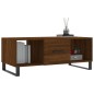 vidaXL Couchtisch Braun Eichen-Optik 102x50x40 cm Holzwerkstoff