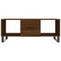vidaXL Couchtisch Braun Eichen-Optik 102x50x40 cm Holzwerkstoff