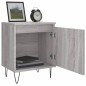vidaXL Nachttische 2 Stk. Grau Sonoma 40x30x50 cm Holzwerkstoff vidaXL Nachttische 2 Stk. Grau Sonoma 40x30x50 cm Holzwerkstoff
