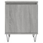 vidaXL Nachttische 2 Stk. Grau Sonoma 40x30x50 cm Holzwerkstoff vidaXL Nachttische 2 Stk. Grau Sonoma 40x30x50 cm Holzwerkstoff