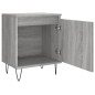 vidaXL Nachttische 2 Stk. Grau Sonoma 40x30x50 cm Holzwerkstoff vidaXL Nachttische 2 Stk. Grau Sonoma 40x30x50 cm Holzwerkstoff
