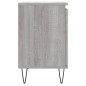 vidaXL Nachttische 2 Stk. Grau Sonoma 40x30x50 cm Holzwerkstoff vidaXL Nachttische 2 Stk. Grau Sonoma 40x30x50 cm Holzwerkstoff