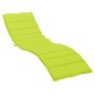 vidaXL Sonnenliegen-Auflage Hellgrün 200x60x3 cm Oxford-Gewebe vidaXL Sonnenliegen-Auflage Hellgrün 200x60x3 cm Oxford-Gewebe