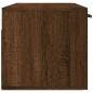 vidaXL Wandschrank Braun Eichen-Optik 100x36,5x35 cm Holzwerkstoff vidaXL Wandschrank Braun Eichen-Optik 100x36,5x35 cm Holzwerkstoff
