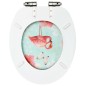 vidaXL Toilettensitz mit Soft-Close-Deckel MDF Flamingo-Design vidaXL Toilettensitz mit Soft-Close-Deckel MDF Flamingo-Design