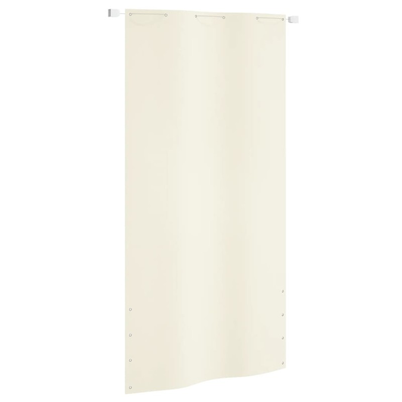 vidaXL Balkon-Sichtschutz Creme 120x240 cm Oxford-Gewebe vidaXL Balkon-Sichtschutz Creme 120x240 cm Oxford-Gewebe