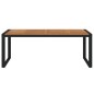 vidaXL Gartentisch mit Gestell U-Form 200x90x75 cm Akazie Massivholz vidaXL Gartentisch mit Gestell U-Form 200x90x75 cm Akazie Massivholz