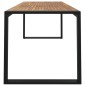 vidaXL Gartentisch mit Gestell U-Form 200x90x75 cm Akazie Massivholz vidaXL Gartentisch mit Gestell U-Form 200x90x75 cm Akazie Massivholz
