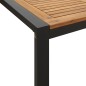vidaXL Gartentisch mit Gestell U-Form 200x90x75 cm Akazie Massivholz vidaXL Gartentisch mit Gestell U-Form 200x90x75 cm Akazie Massivholz