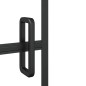 vidaXL Faltbare Duschkabine ESG 120x140 cm Schwarz vidaXL Faltbare Duschkabine ESG 120x140 cm Schwarz