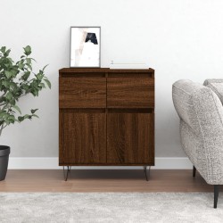 vidaXL Sideboard Braun Eichen-Optik 60x35x70 cm Holzwerkstoff