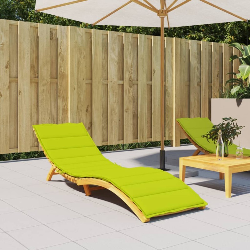Sonnenliegen-Auflage Hellgrün 200x70x3 cm Oxford-Gewebe Sonnenliegen-Auflage Hellgrün 200x70x3 cm Oxford-Gewebe