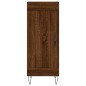 vidaXL Sideboard Braun Eichen-Optik 34,5x34x90 cm Holzwerkstoff vidaXL Sideboard Braun Eichen-Optik 34,5x34x90 cm Holzwerkstoff