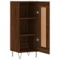 vidaXL Sideboard Braun Eichen-Optik 34,5x34x90 cm Holzwerkstoff vidaXL Sideboard Braun Eichen-Optik 34,5x34x90 cm Holzwerkstoff