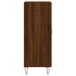 vidaXL Sideboard Braun Eichen-Optik 34,5x34x90 cm Holzwerkstoff vidaXL Sideboard Braun Eichen-Optik 34,5x34x90 cm Holzwerkstoff