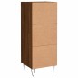 vidaXL Sideboard Braun Eichen-Optik 34,5x34x90 cm Holzwerkstoff vidaXL Sideboard Braun Eichen-Optik 34,5x34x90 cm Holzwerkstoff