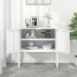 vidaXL Sideboard Weiß 75x35x75 cm Stahl vidaXL Sideboard Weiß 75x35x75 cm Stahl