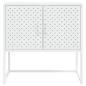 vidaXL Sideboard Weiß 75x35x75 cm Stahl vidaXL Sideboard Weiß 75x35x75 cm Stahl