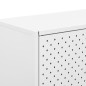 vidaXL Sideboard Weiß 75x35x75 cm Stahl vidaXL Sideboard Weiß 75x35x75 cm Stahl