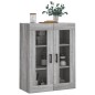 vidaXL Wandschrank Grau Sonoma 69,5x34x90 cm vidaXL Wandschrank Grau Sonoma 69,5x34x90 cm