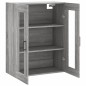 vidaXL Wandschrank Grau Sonoma 69,5x34x90 cm vidaXL Wandschrank Grau Sonoma 69,5x34x90 cm