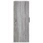 vidaXL Wandschrank Grau Sonoma 69,5x34x90 cm vidaXL Wandschrank Grau Sonoma 69,5x34x90 cm