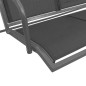 vidaXL Hollywoodschaukel mit Dach Schwarz vidaXL Hollywoodschaukel mit Dach Schwarz