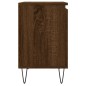 vidaXL Nachttische 2 Stk. Braun Eichen-Optik 40x30x50 cm Holzwerkstoff vidaXL Nachttische 2 Stk. Braun Eichen-Optik 40x30x50 cm Holzwerkstoff
