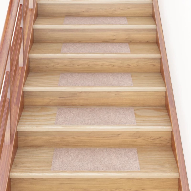 vidaXL Selbstklebende Treppenmatten 15 Stk. 60x25 cm Hellbraun vidaXL Selbstklebende Treppenmatten 15 Stk. 60x25 cm Hellbraun