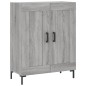 vidaXL Sideboard Grau Sonoma 69,5x34x90 cm Holzwerkstoff vidaXL Sideboard Grau Sonoma 69,5x34x90 cm Holzwerkstoff