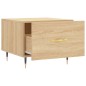 vidaXL Couchtisch Sonoma-Eiche 50x50x40 cm Holzwerkstoff vidaXL Couchtisch Sonoma-Eiche 50x50x40 cm Holzwerkstoff