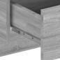 vidaXL Wand-Nachttisch Grau Sonoma vidaXL Wand-Nachttisch Grau Sonoma