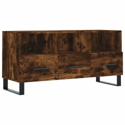 vidaXL TV-Schrank Räuchereiche 102x36x50 cm Holzwerkstoff