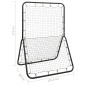 vidaXL Rebound-Netz Multisport Baseball Softball 121,5x98x175cm Metall vidaXL Rebound-Netz Multisport Baseball Softball 121,5x98x175cm Metall