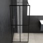 vidaXL Duschwand für Walk-in Dusche Klares Sicherheitsglas 140x195 cm vidaXL Duschwand für Walk-in Dusche Klares Sicherheitsglas 140x195 cm