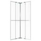 vidaXL Duschkabine ESG 80x70x180 cm vidaXL Duschkabine ESG 80x70x180 cm