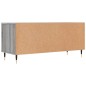 vidaXL TV-Schrank Grau Sonoma 100x34,5x44,5 cm Holzwerkstoff vidaXL TV-Schrank Grau Sonoma 100x34,5x44,5 cm Holzwerkstoff