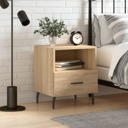 vidaXL Nachttisch Sonoma-Eiche 40x35x47,5 cm Holzwerkstoff